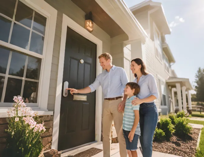 A warm family home