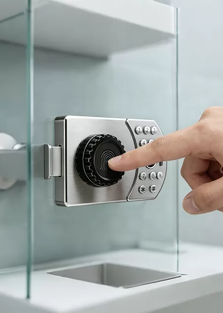 Smart Glass Door Lock