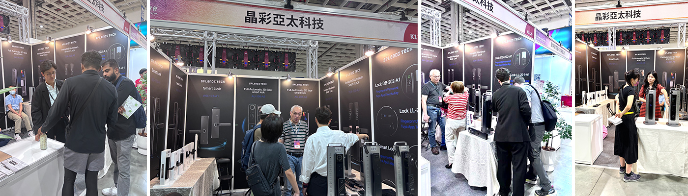 [June 14, 2025 – Taipei] — In response to the booming global smart home market, Fenghua Electronics Technology Co., Ltd. (Dongguan) and SPLENDITECH Asia Pacific Co., Ltd. (Taiwan) have joined forces to unveil a new generation of smart electronic locks at 2025 Taipei International Interior Design Expo, drawing significant attention from across the industry and highlighting  the strength of cross-strait technological collaboration.