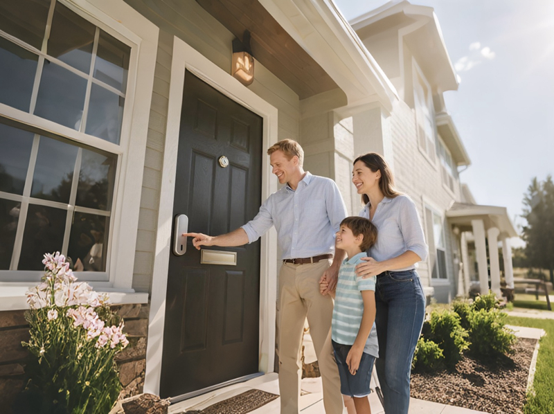 A warm family home